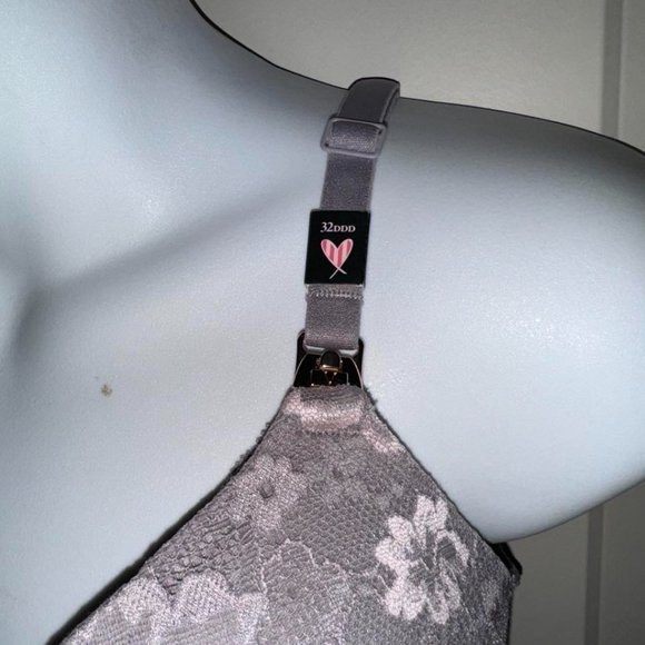 VICTORIA'S SECRET Wireless Nursing Bra Lace Bra 32DDD / 32F - Picture 4 of 7